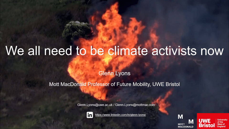 I can’t be that important as I didn’t fly by private jet to speak at the ATRF&nbsp;conference