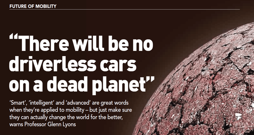 There will be no driverless cars on a dead&nbsp;planet